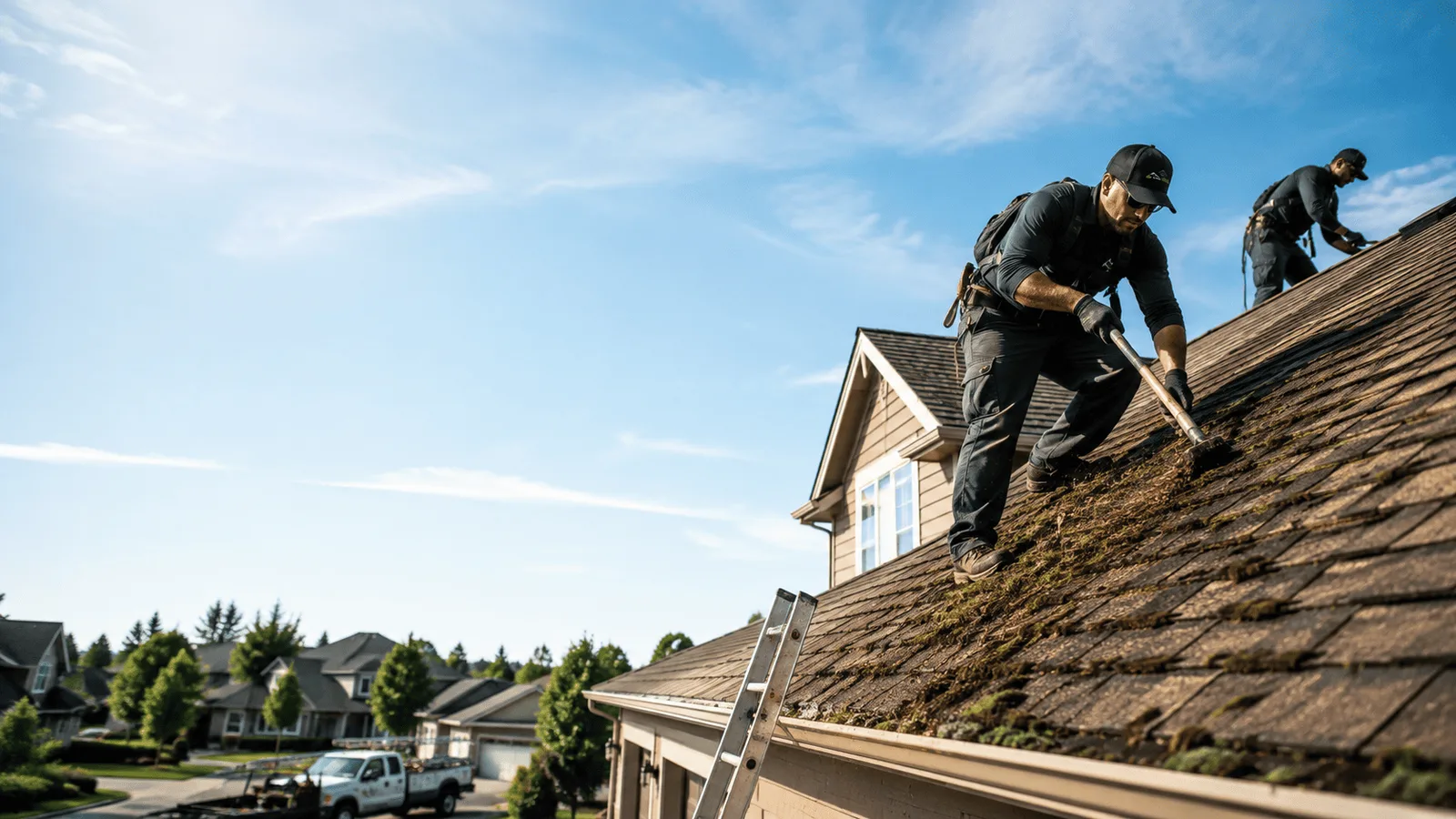 Roof Moss Removal in Manter, KS near me